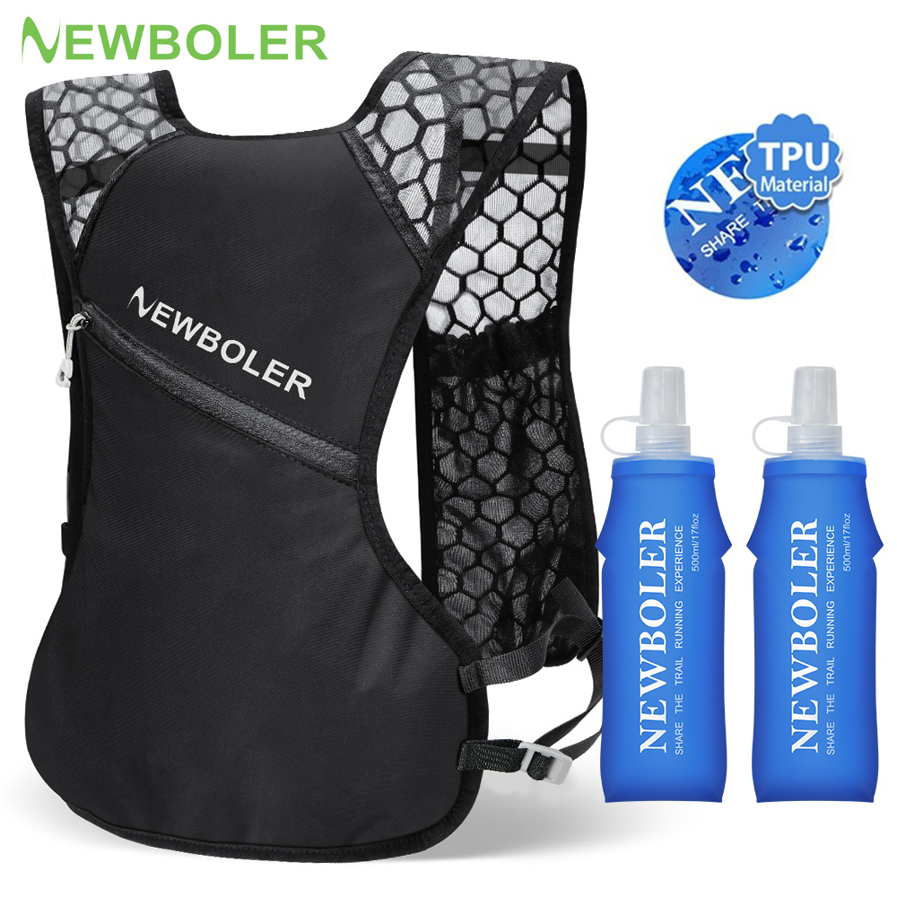 Trail Running Vest - NEWBOLER Outdoor Trail Running Backpack Ultralekki