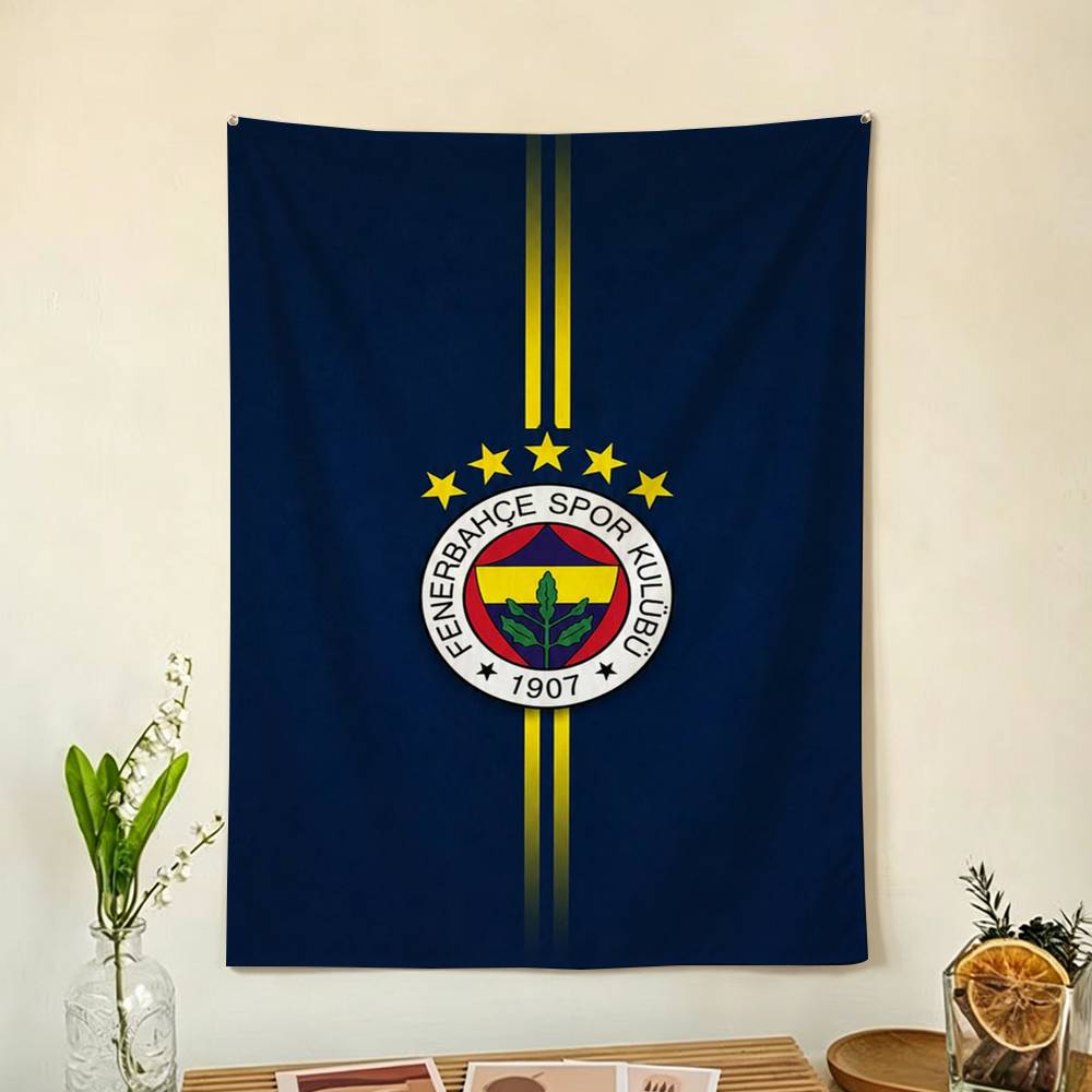 Outdoor Sport Background - Flaga F-Fenerbahce Sport K-Kulubu, wisząca dekoracja