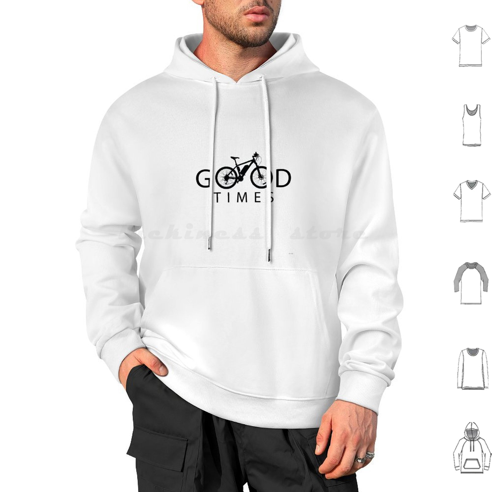 Outdoor Sport Hobbies - Bluza z kapturem Good Times Cycling