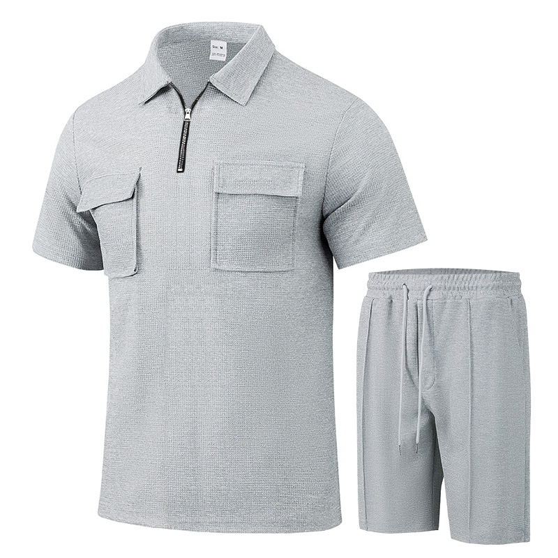 Outdoor Sports Leisure - Letni męski sportowy zestaw polo: stylowa