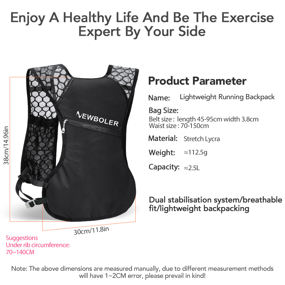 NEWBOLER Outdoor Trail Running – Trail Running Vest recenzja i cena