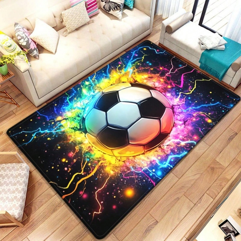 Kolorowy dywan z motywem graff – Outdoor Sport Background recenzja i cena