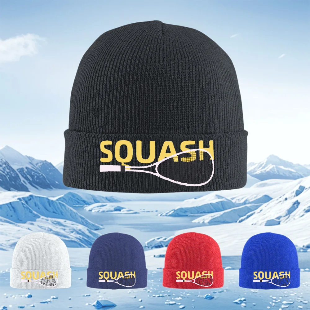 Czapka z dzianiny unisex na zi – Outdoor Sport Background recenzja i cena