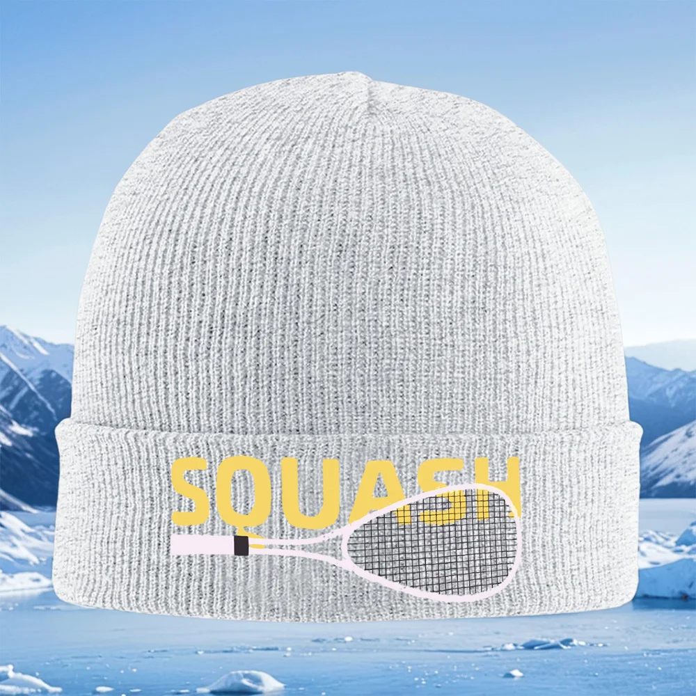 Czapka z dzianiny unisex na zi – Outdoor Sport Background recenzja i cena