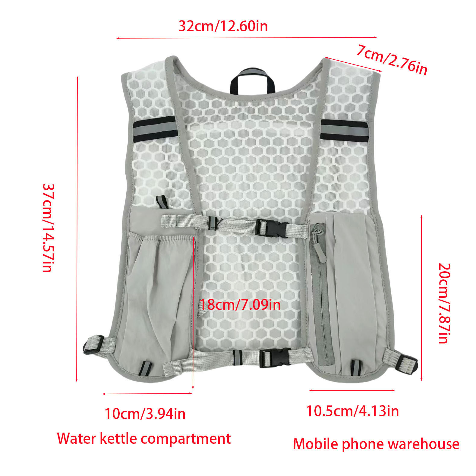 Kamizelka do biegania unisex,  – Trail Running Vest recenzja i cena