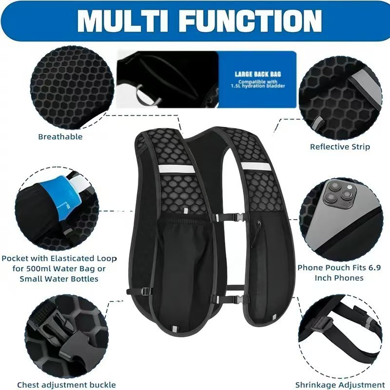 Kamizelka do biegania z system – Trail Running Vest recenzja i cena
